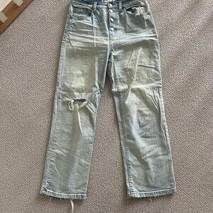 Boyfriend Jeans in Light Blue